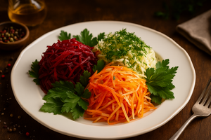 Салат Светофор