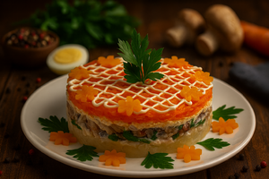 Салат Лисья шуба, весовое