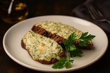 Молодая говядина в сметанном соусе