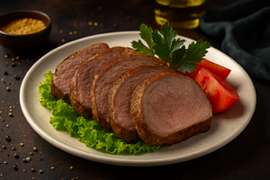 Говядина, запеченная крупным куском, весовое