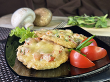 Отбивная куриная с сыром и помидором, 70г