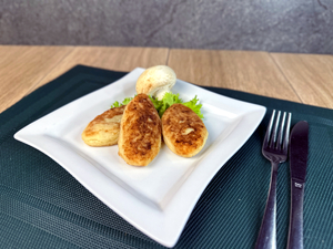 Пирожки картофельные с грибами, 150г