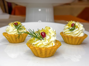 Тарталетка с закуской Оригинальной, 8/30г