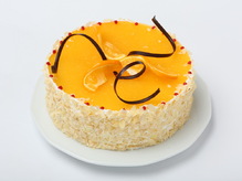 Торт бисквитно-муссовый Апельсин, весовое