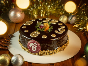 Торт Сникерс (новогодний), 1600г